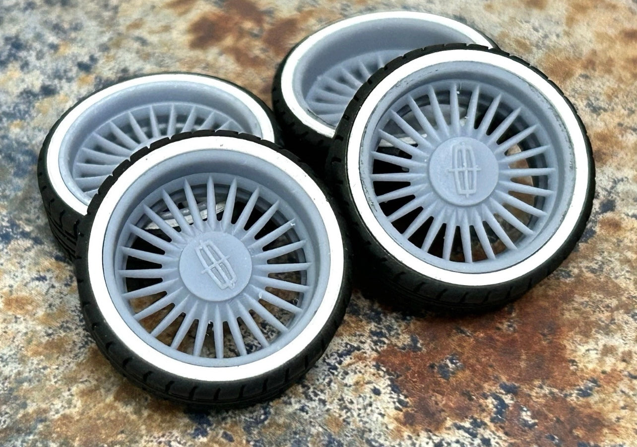 22-Inch “ Lincoln 3” w/Whitewalls