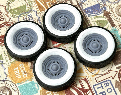 Amer. Racing "Conti" w/ Wide Whitewalls