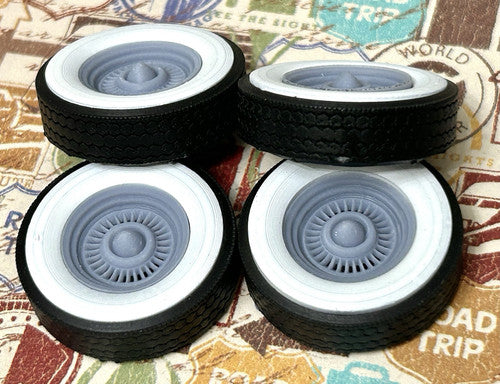 Amer. Racing "Conti" w/ Wide Whitewalls