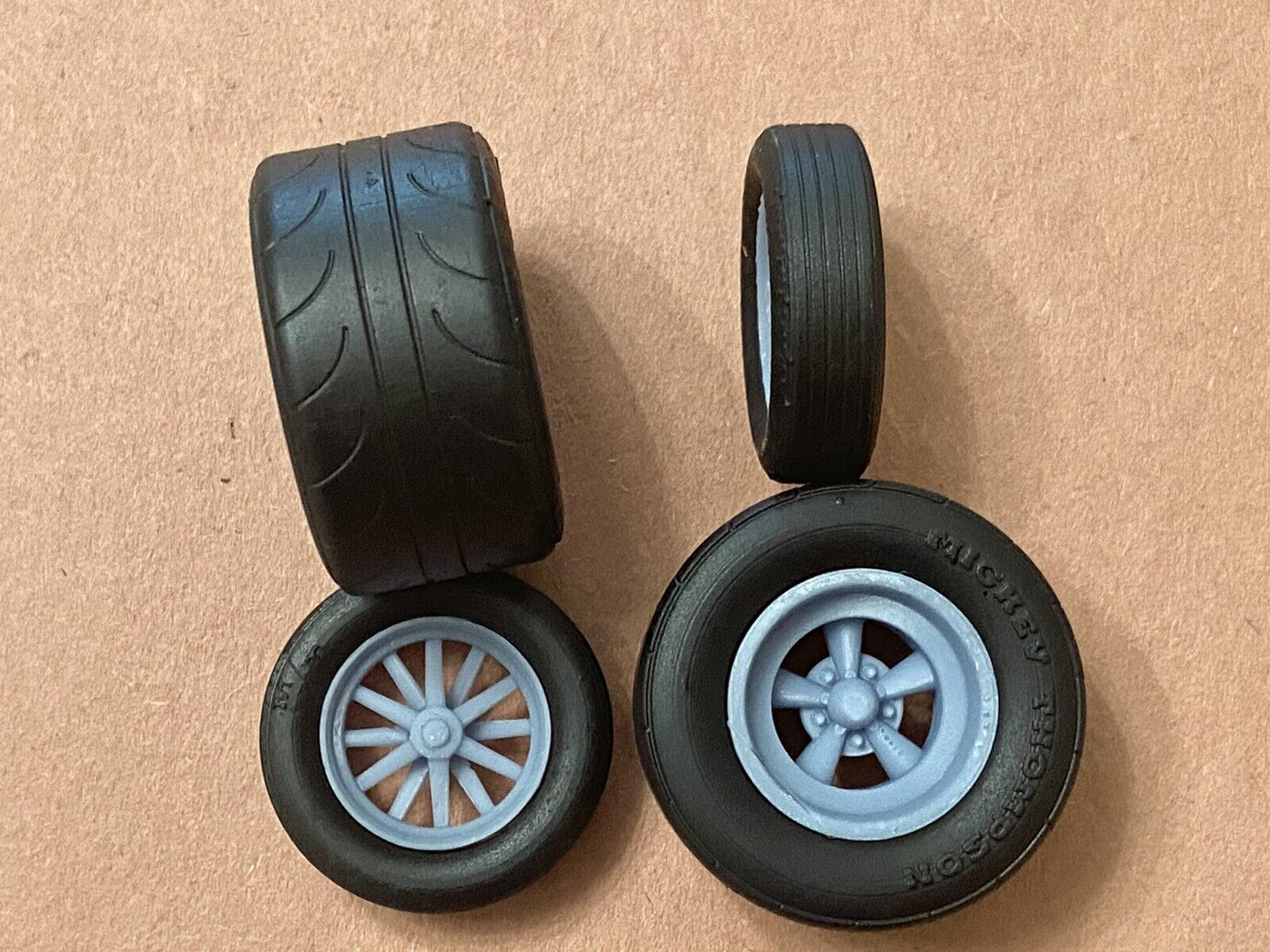 17/15-inch "Torq Thurst w/ E.T. Gasser" Drag Wheels W/ Slicks