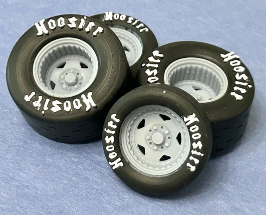 15/17-inch "Convo Pro" Drag Wheels W/ Slicks