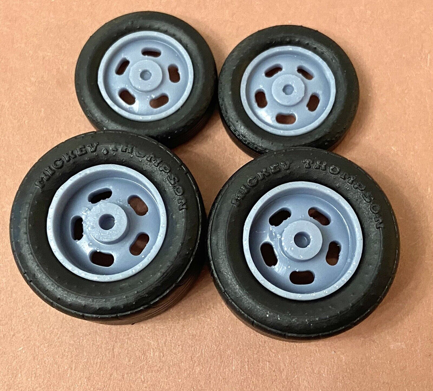 17/15-inch "Classic Five Slot Wheels" W/Drag Slicks