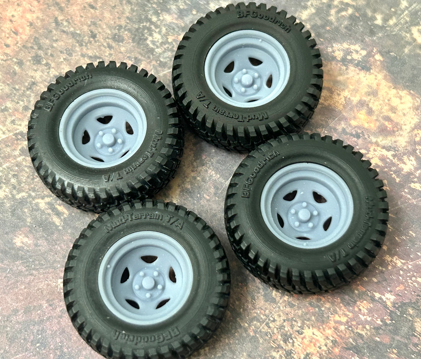 18-Inch "Cragar 235" wheels w/Offroad Tires