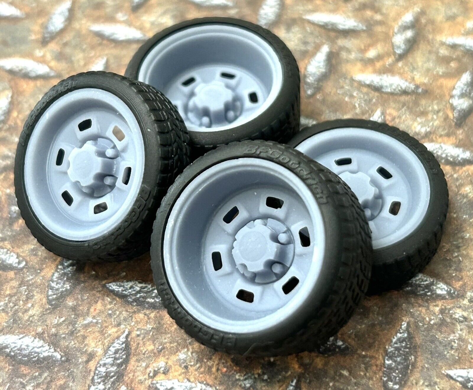 70's Chevy 6-slot Rally (Wide Rears) – Jay's Resin Wheels