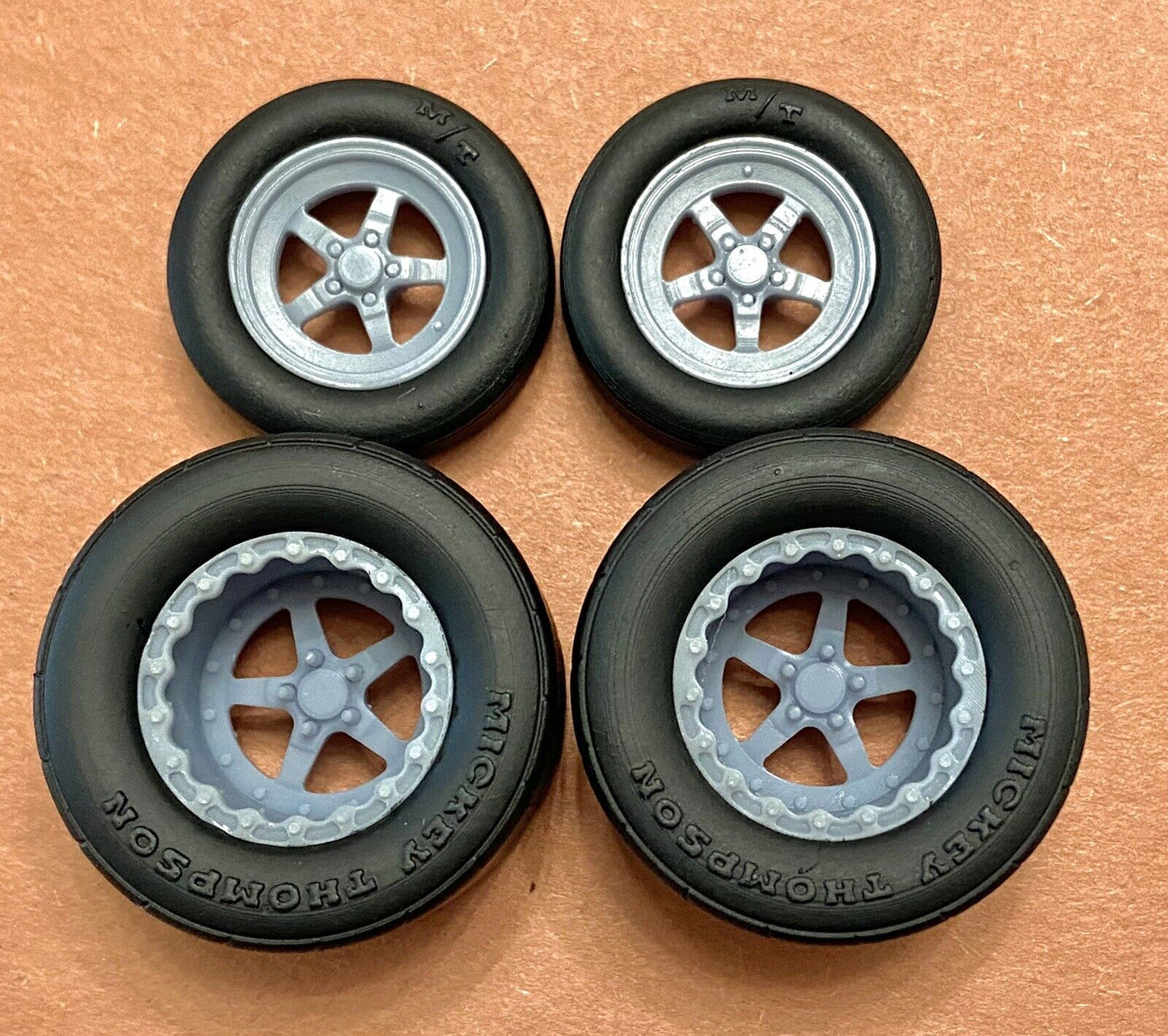 17/15-inch "Weld S71" Drag Wheels W/ Slicks