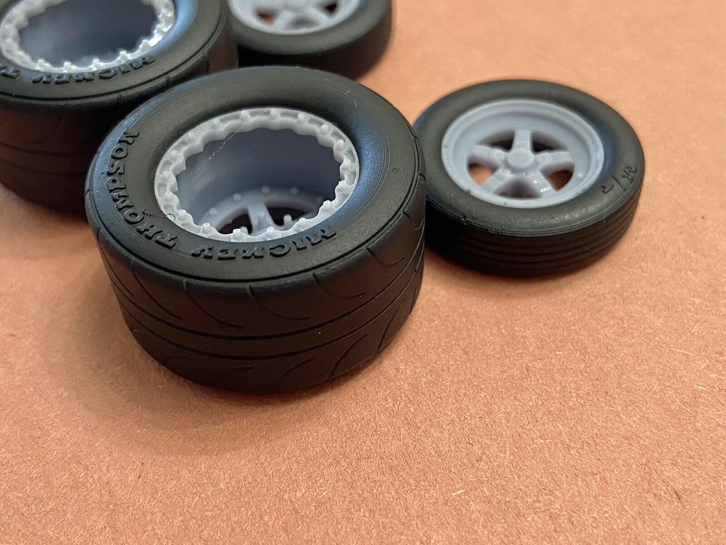 17/15-inch "Weld S71" Drag Wheels W/ Slicks