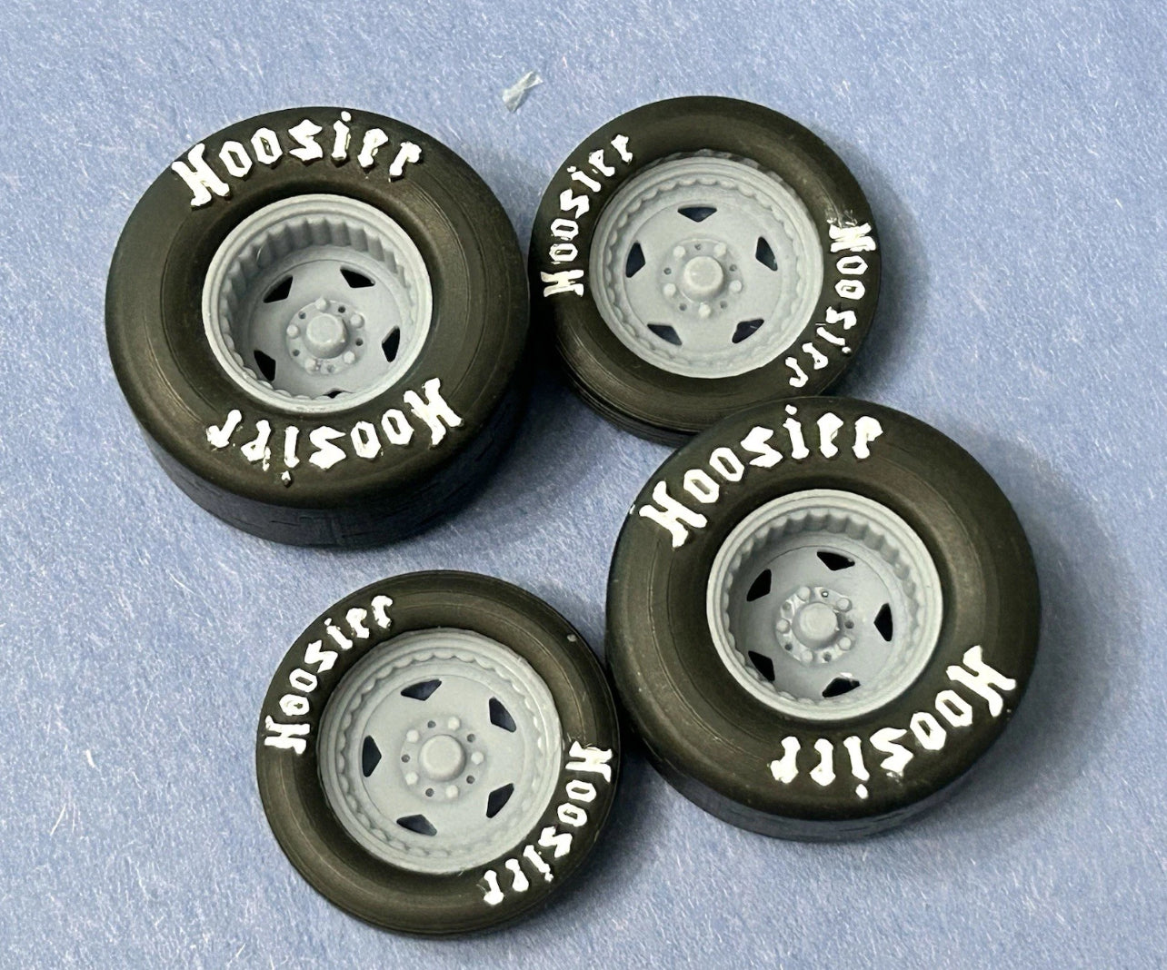 15/17-inch "Convo Pro" Drag Wheels W/ Slicks