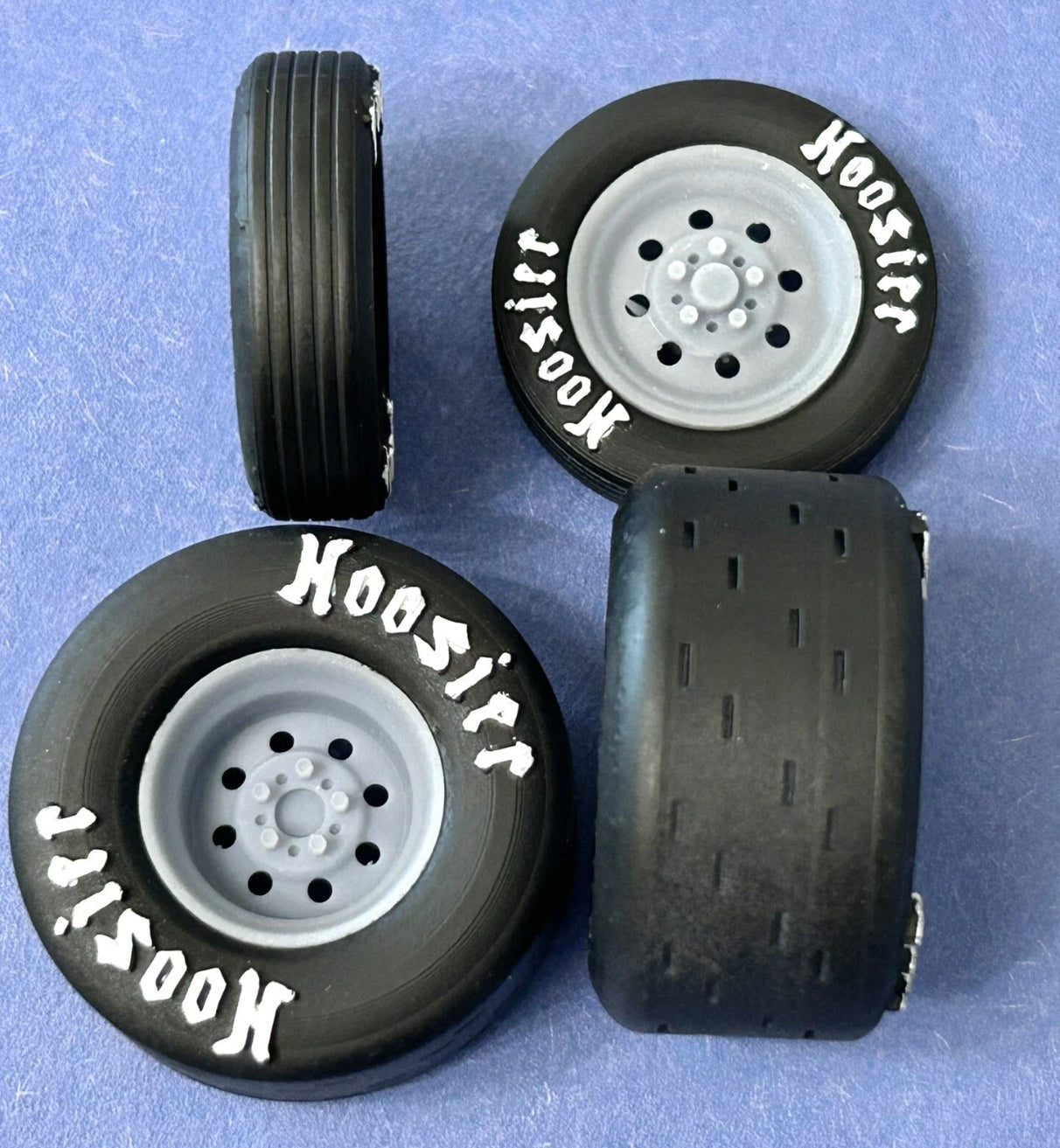 15/17-inch "Draglite" Drag Wheels W/ Slicks