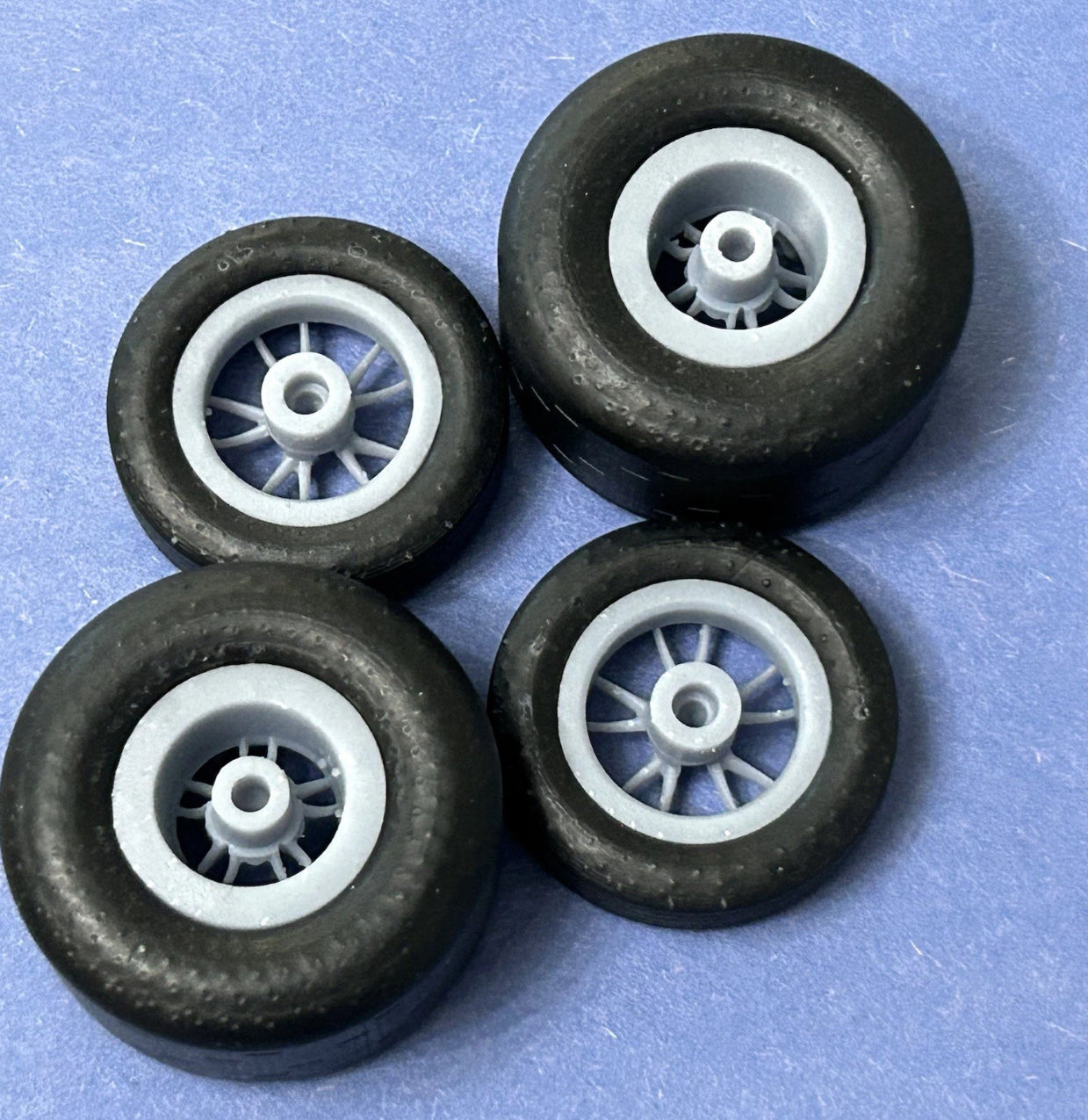 15/17-inch "Weld Full Throttle" Drag Wheels W/ Slicks