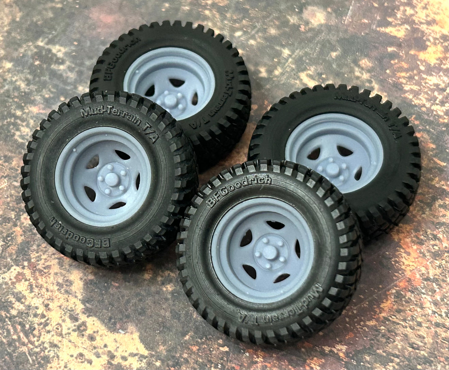 18-Inch "Cragar 235" wheels w/Offroad Tires