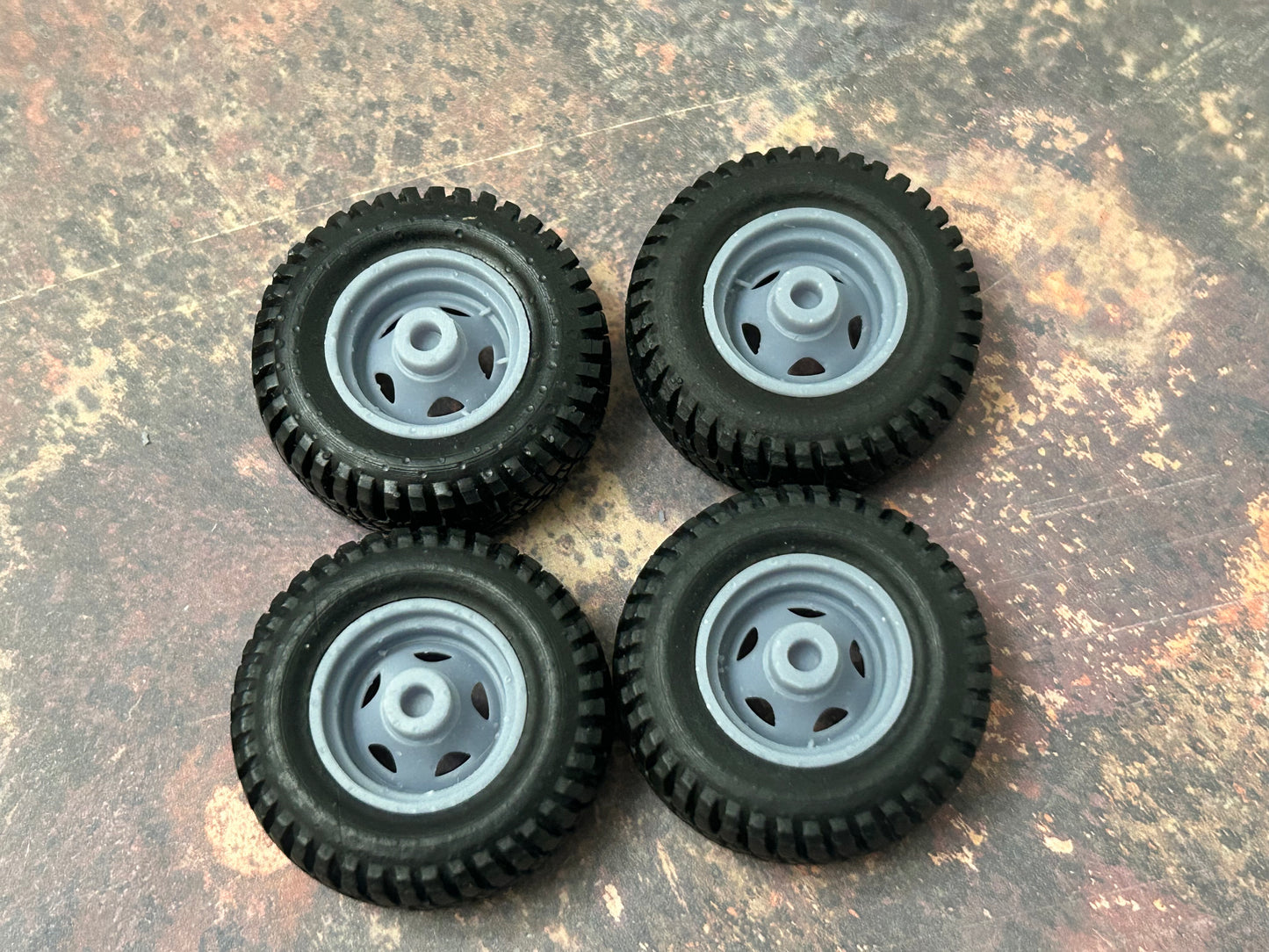 18-Inch "Cragar 235" wheels w/Offroad Tires