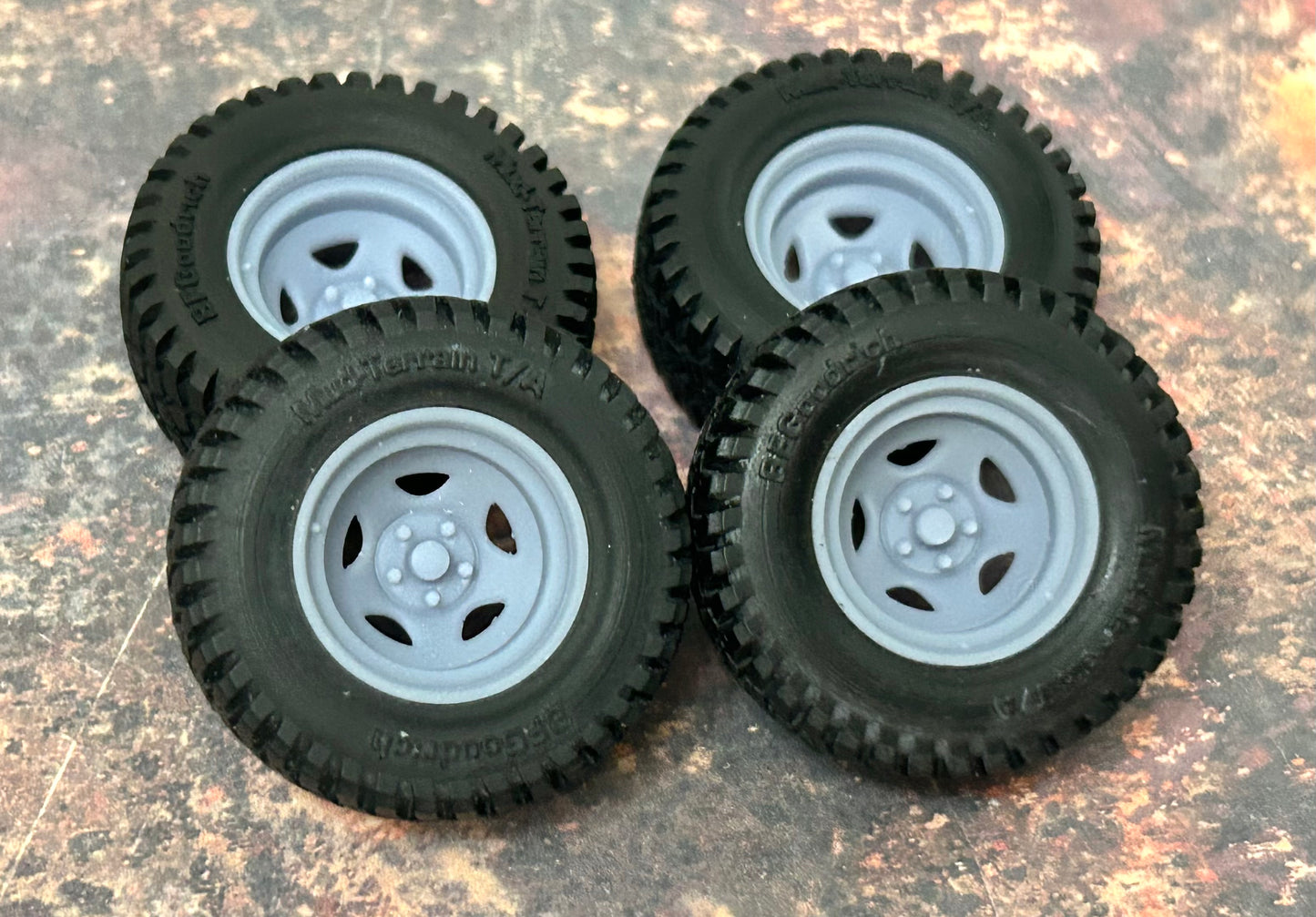 18-Inch "Cragar 235" wheels w/Offroad Tires