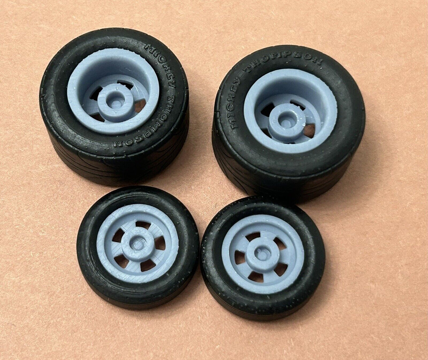 17/15-inch “Cragar SS” Drag Wheels With Cheater Slicks