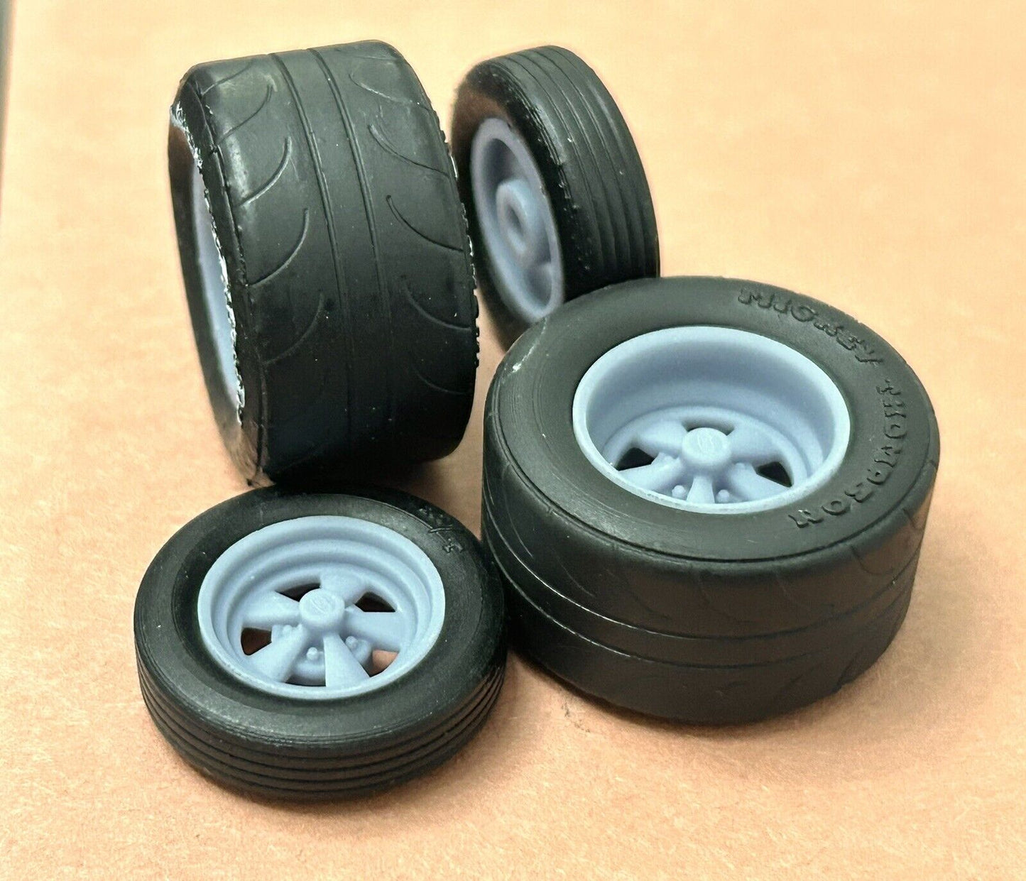 17/15-inch “Cragar SS” Drag Wheels With Cheater Slicks