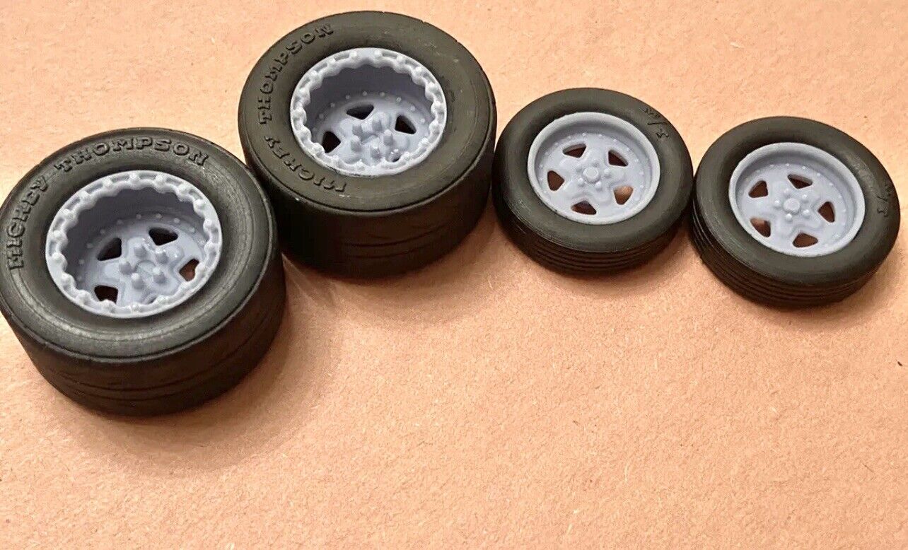 17/15-inch "Pro Star" Drag Wheels W/ Slicks