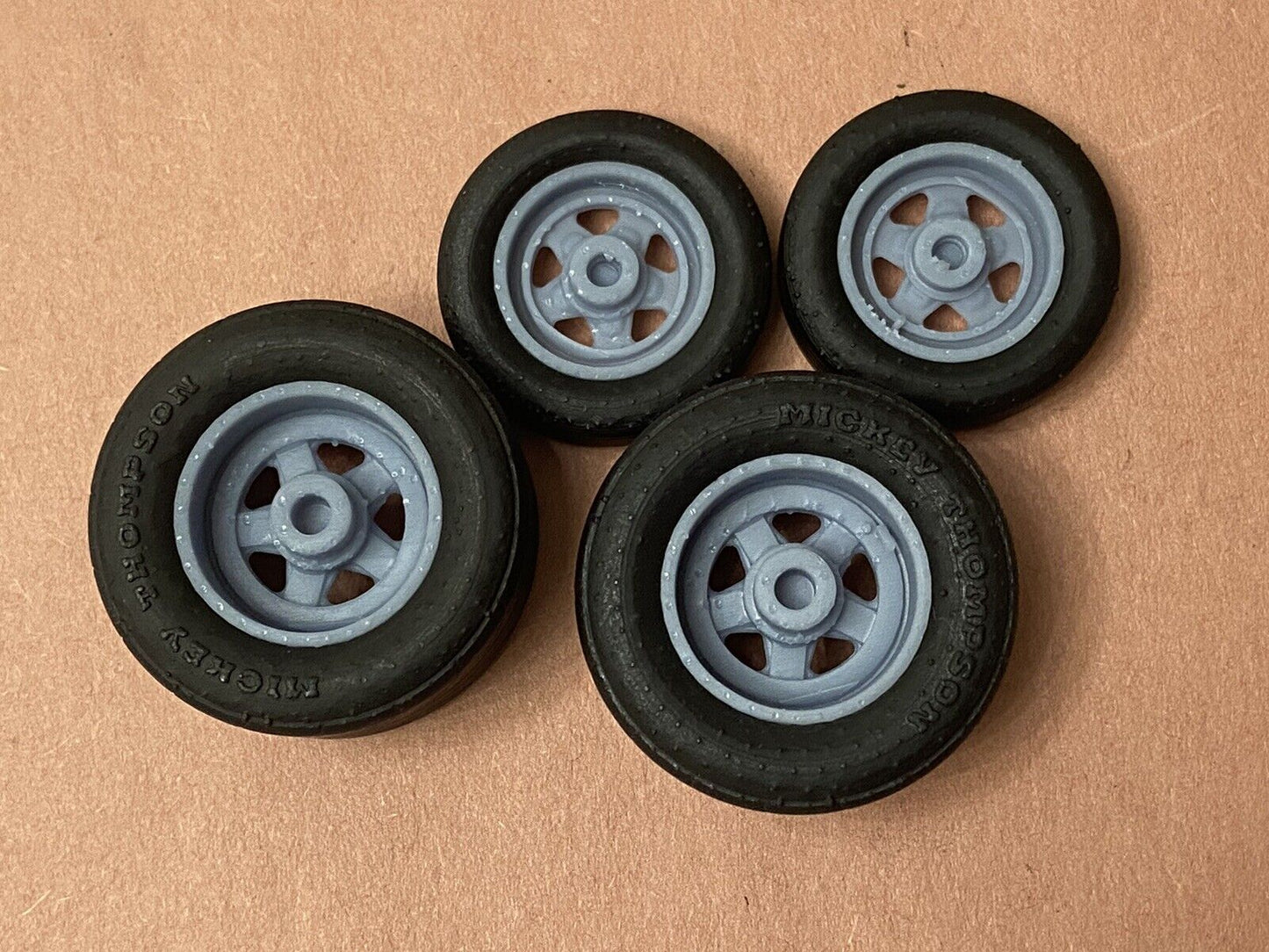 17/15-inch "Pro Star" Drag Wheels W/ Slicks